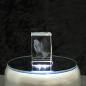 Preview: 3D-Glas-Cube-betende Hände, versch. Größen