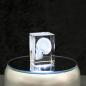Preview: Crystal Glass Figure - Skull - 3D Laser Glass Sculpture | Small, Medium, Large | Decoration & Gift Idea