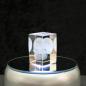 Preview: Kristallglas Figur - Totenkopf
 - 3D Laser Glas Skulptur | Klein, Mittel, Groß | Deko & Geschenkidee