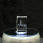 Preview: 3D-Glas-Cube-Einhorn, versch. Größen