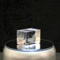 Preview: 3D-Glas-Cube-Manta Rochen, versch. Größen