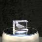 Preview: Crystal cuboid block, motif Gull
