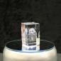 Preview: 3D-Glas-Cube-Panda, versch. Größen