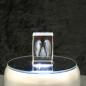 Preview: 3D-Glas-Cube-Pinguine, versch. Größen