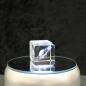 Preview: 3D-Glas-Cube-Saturn, versch. Größen