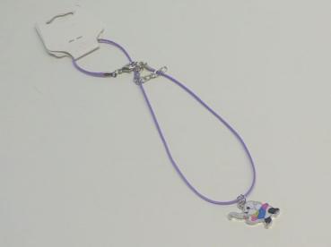 Kette mit Anhänger Elefant, bunt