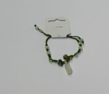 Armband, schmal, Jade
