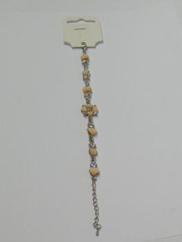 Armband, silber-, rose