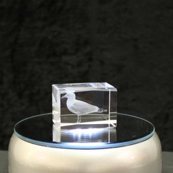 Crystal cuboid block, motif Gull
