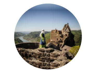 Glas Magnet- Burgruine Aggstein