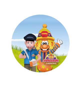 Glas Magnet- characters de Waarbeek