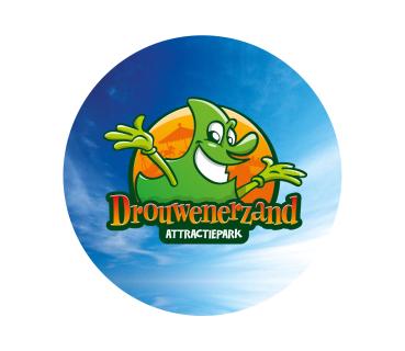 Glas Magnet- Logo Drouwener Zand