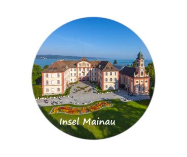 Glas Magnet- Insel Mainau