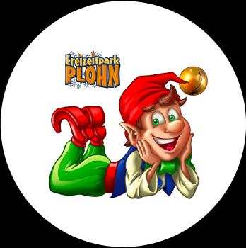 Glas Magnet- Plohni liegend