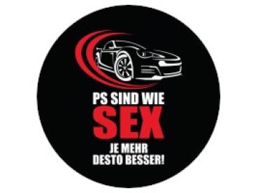 Glas Magnet- PS sind wie....