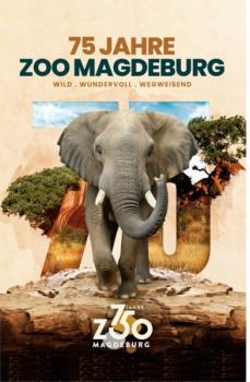 Glas Magnet-Jahre SZ Zoo Magdeburg