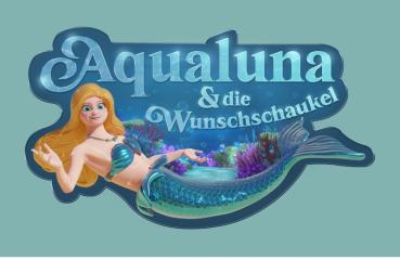 Glas Magnet- Aqualuna / Wunschschaukel