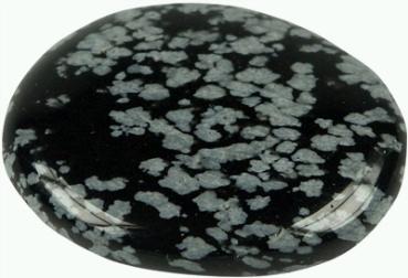 Scheibenstein Schneeflockenobsidian