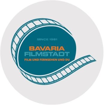 Glas Magnet- Bavaria Filmstadt Logo