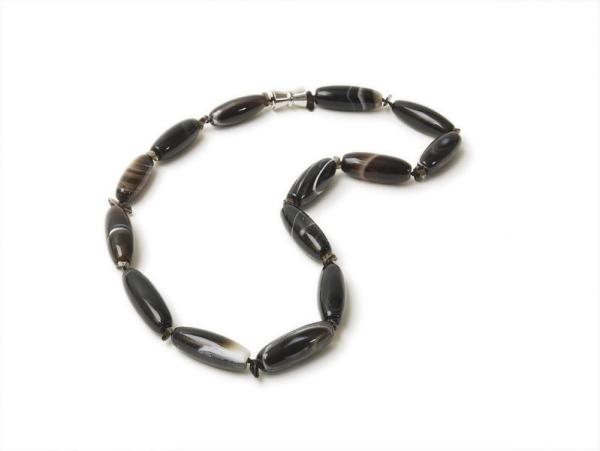 Kette kurz, Achat, mit Magnetverschluss