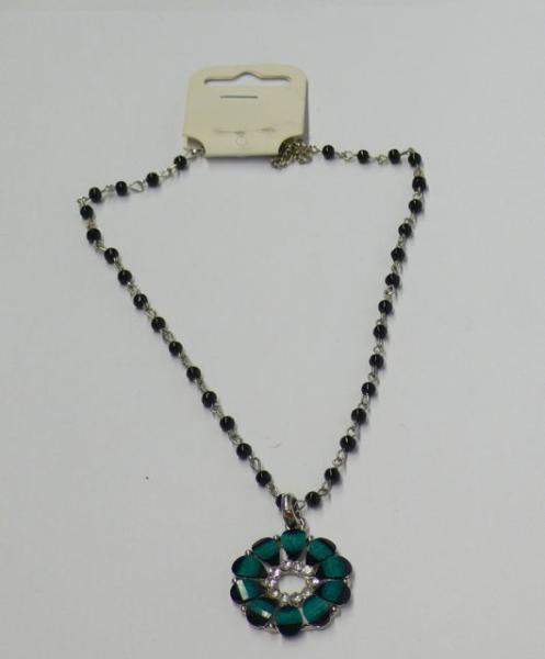 Kette,Silber-Style, türkis