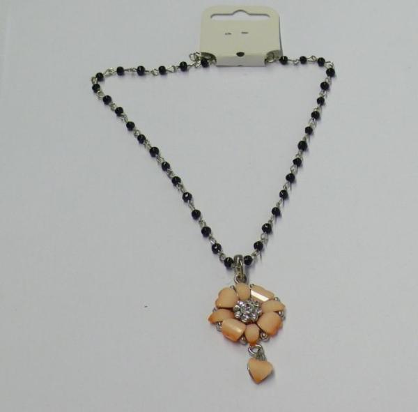 Kette,Silber-Style, rose