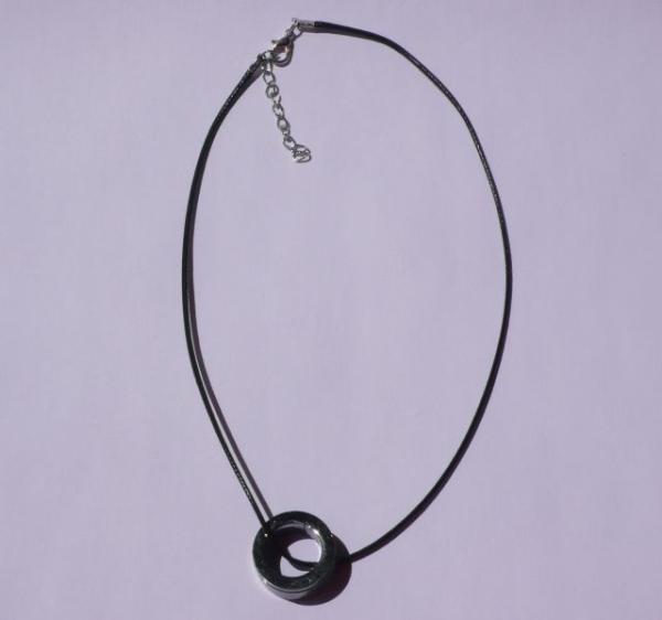 Kette mit Anhänger Ring groß