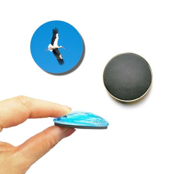 Glas Magnet- Wald Tiere