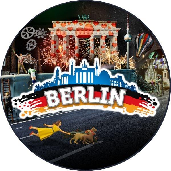 Glas Magnet- Berlin