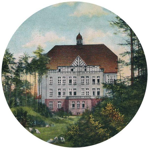 Glas Magnet- 10 Beelitz Heilstätten