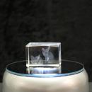 Crystal cuboid block, motif Fennec